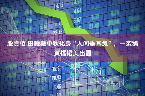 股壹佰 田曦薇中秋化身“人间垂耳兔”，一袭鹅黄襦裙美出圈