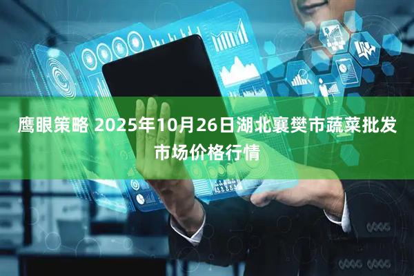 鹰眼策略 2025年10月26日湖北襄樊市蔬菜批发市场价格行情